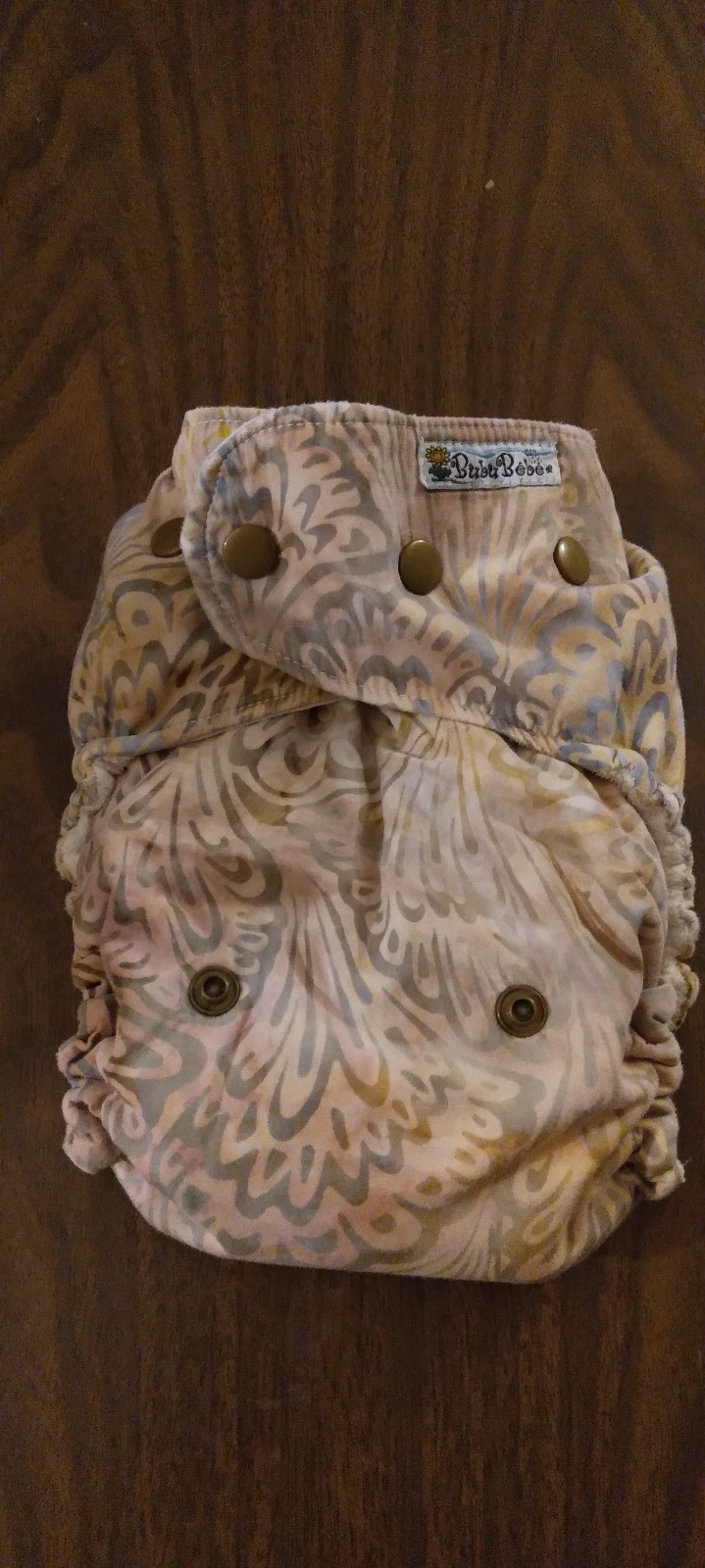 Bube fitted cloth diaper