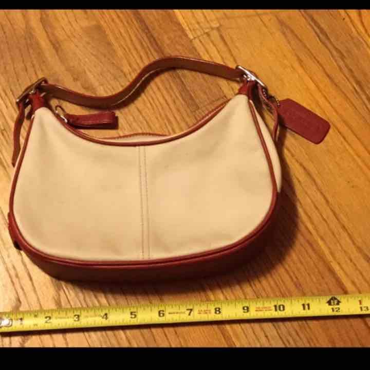 Cute Coach Canvas purse