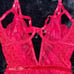Red Sweetheart Lingerie Set