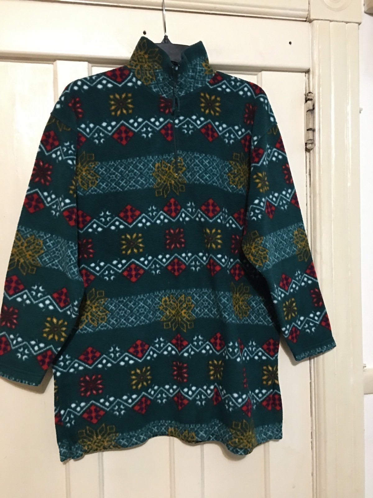 Victoria Secret country vintage oversized men’s fleece sweater S