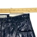 Abercrombie and Fitch Pant Women 4 Black Faux Leather 90s High Rise Straight NEW