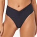 L*Space Dani Ribbed Bikini Set, Top D Bottom Large, 216