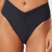 L*Space Dani Ribbed Bikini Set, Top D Bottom Large, 216