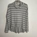 Anthropologie Saturday Sunday Hi-Lo Cowl Neck Sweater Women Size Medium Striped