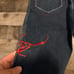 Vintage FUBU Platinum Muhammad Ali Jeans 30x33 Mens Baggy Straight Y2k HTF RARE