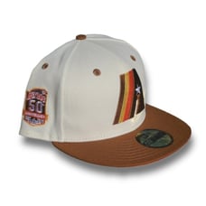 NEW ERA HOUSTON ASTROS EIGHTONE EXCLUSIVE ROOT BEER PROTOTYPE ORANGE UV 7¾