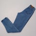 Vintage Zena Blue Jeans Womens Size 0 24x31 High Rise Mom Tapered Stonewash