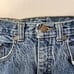 Vintage Zena Blue Jeans Womens Size 0 24x31 High Rise Mom Tapered Stonewash