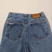 Vintage Zena Blue Jeans Womens Size 0 24x31 High Rise Mom Tapered Stonewash