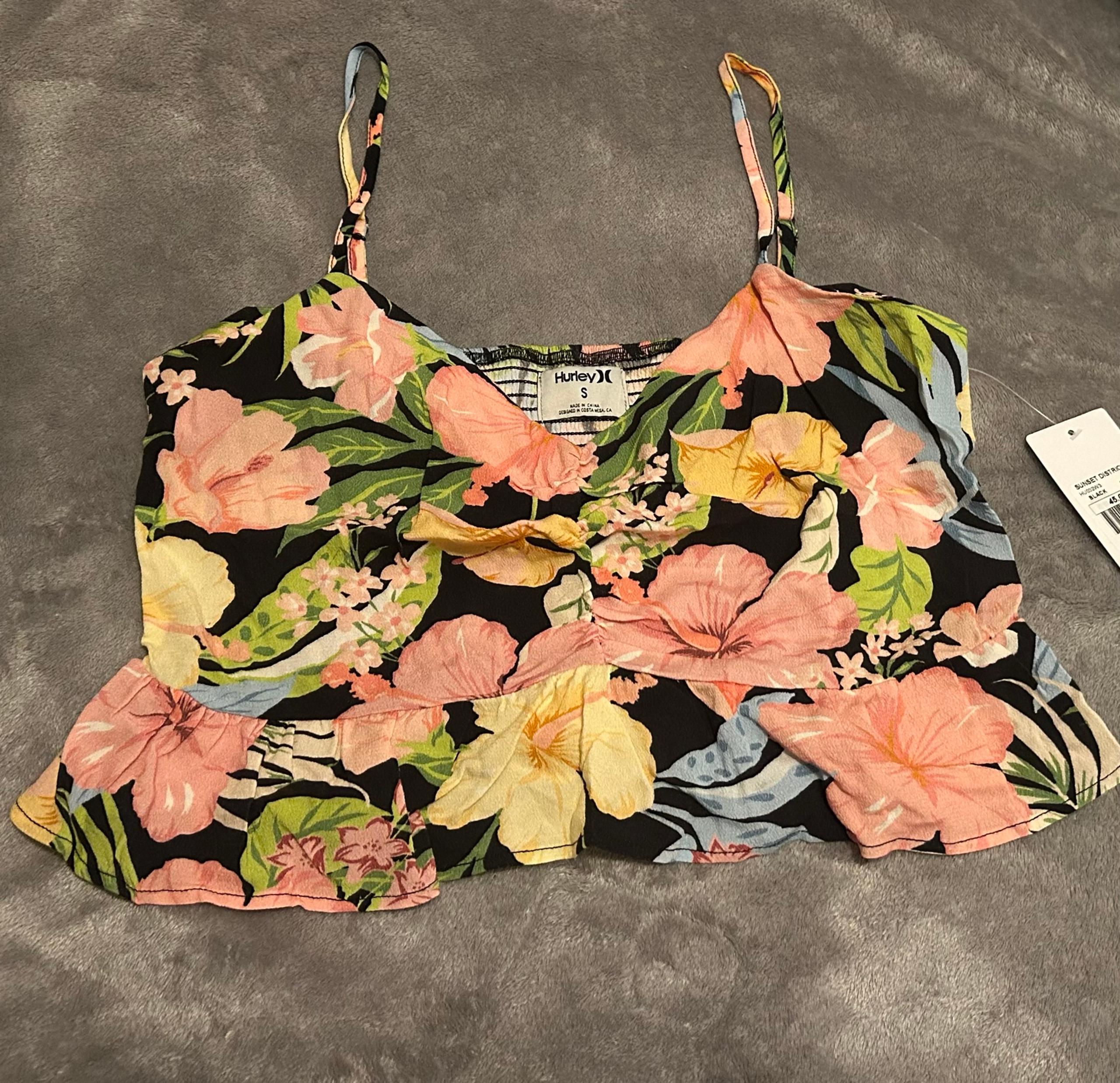 Hurley crop top