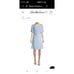 Black Halo Remus ruched cocktail dress