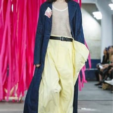 Per gotesson ss18 mesh tank top hand-dyed