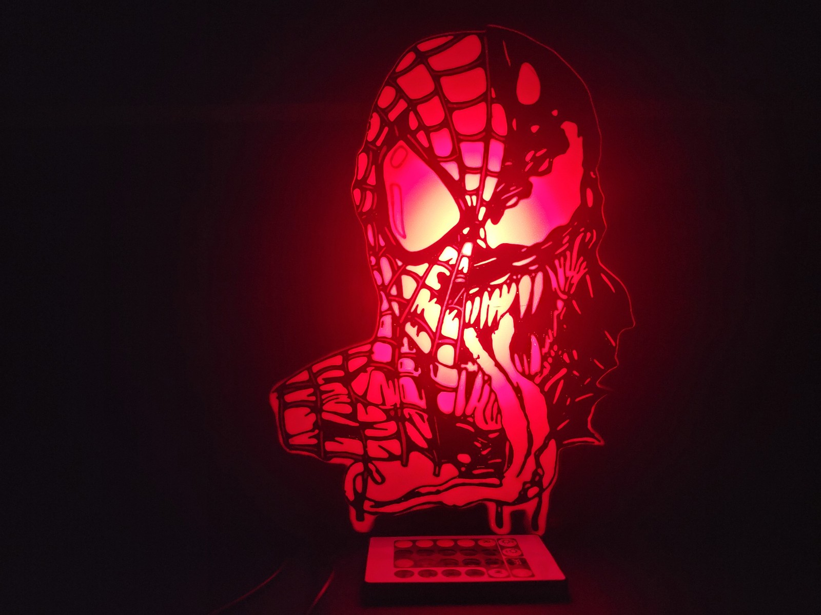 Spiderman venom led light