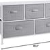 5-Drawer Storage Organizer, White