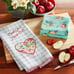Pioneer Woman Sweet Romance Kitchen Towels Cook Your Heart Out Floral Check 2-Pc