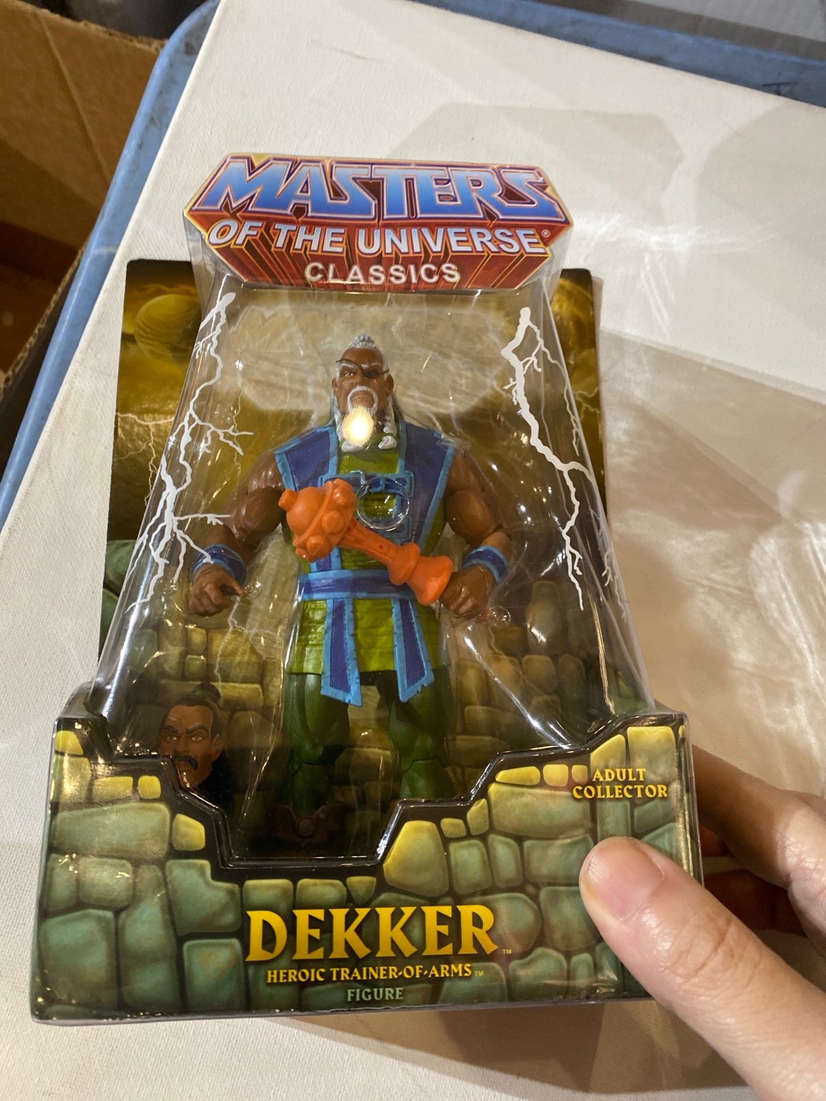 Motu classics figure dekker moc mattel
