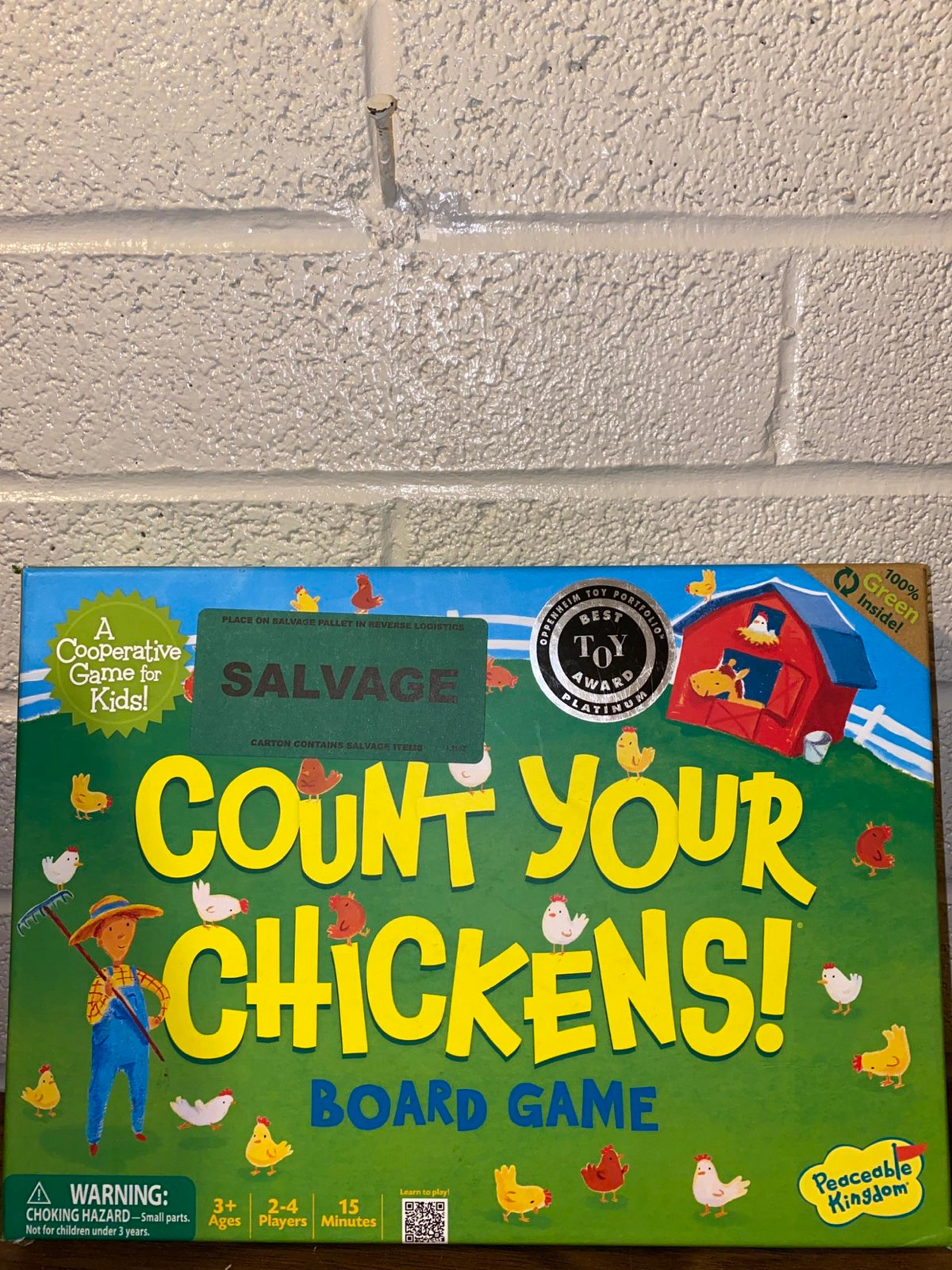 Count Your Chickens Board Game