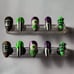 Glow in the dark beetle juice press on nails