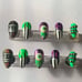 Glow in the dark beetle juice press on nails