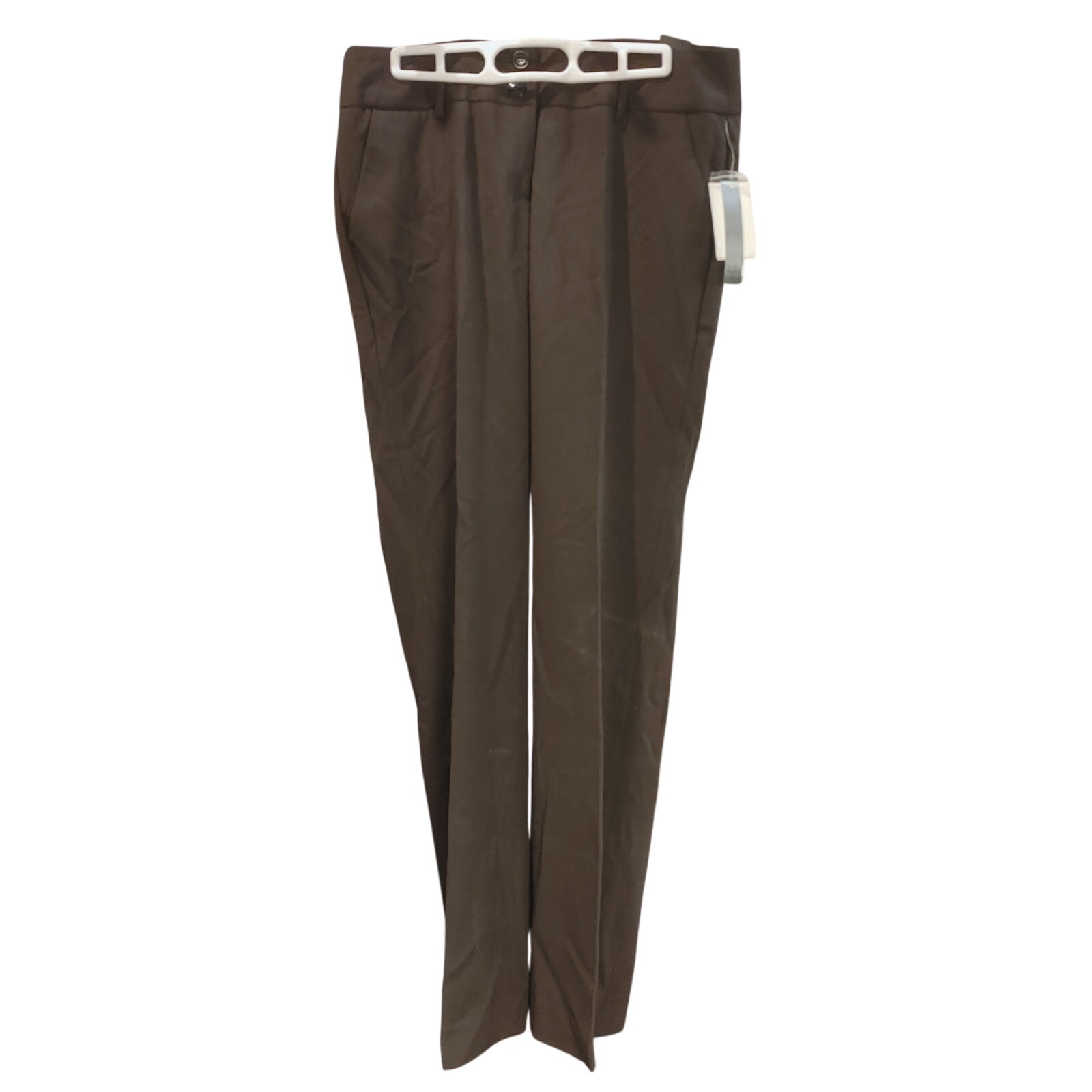 Nordstrom Rack Women's 8 Brown Contemporary Fit Straight Leg Lowrise Slim Hip