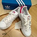 Brand new with tags, Adidas Stan Smith, white/pink, size 23.5cm.