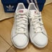 Brand new with tags, Adidas Stan Smith, white/pink, size 23.5cm.