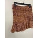 NWT CAMEL FLORAL MINI SKIRT