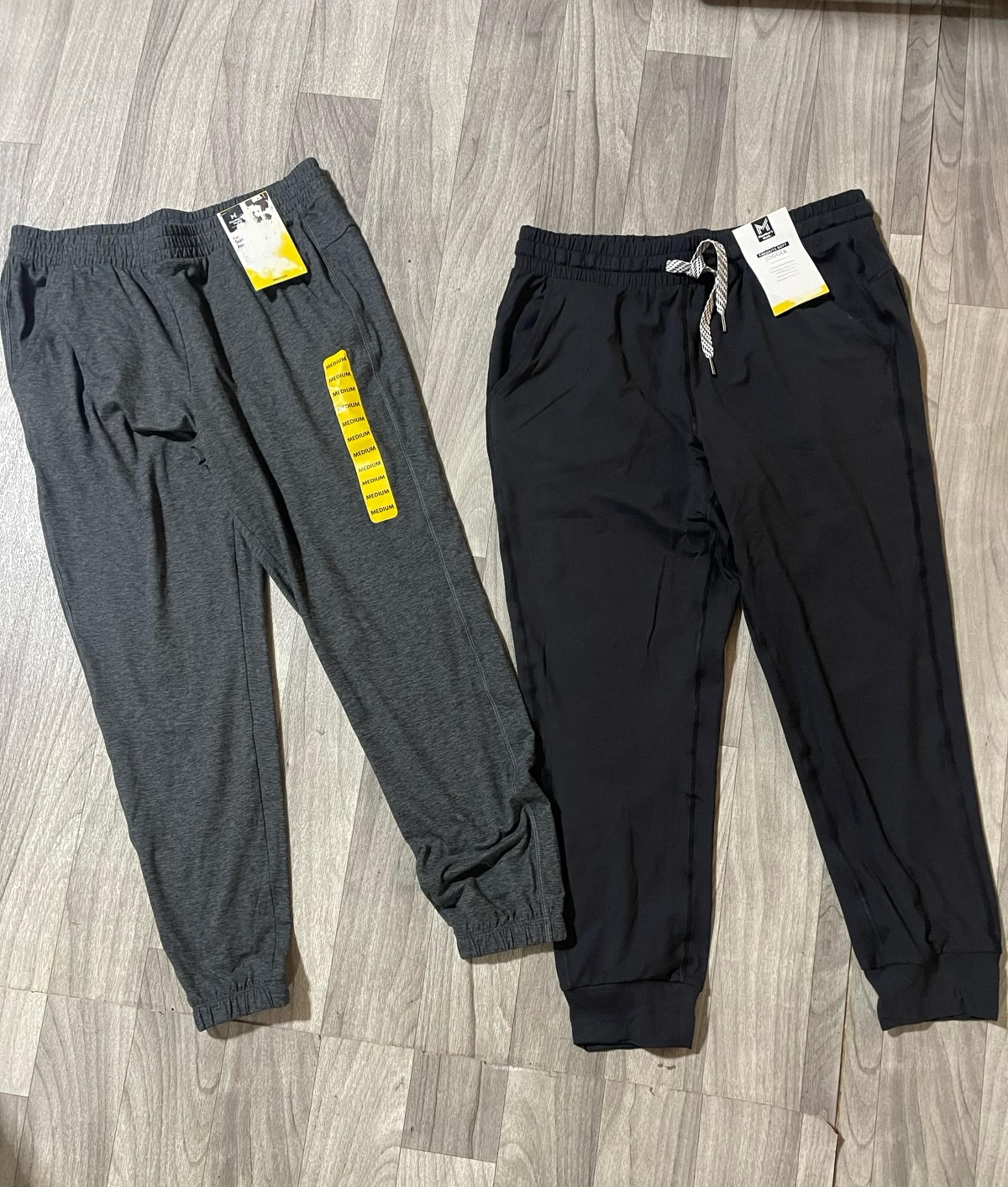 2-NWT Member’s Mark Women's Favorite Soft Jogger Size Medium