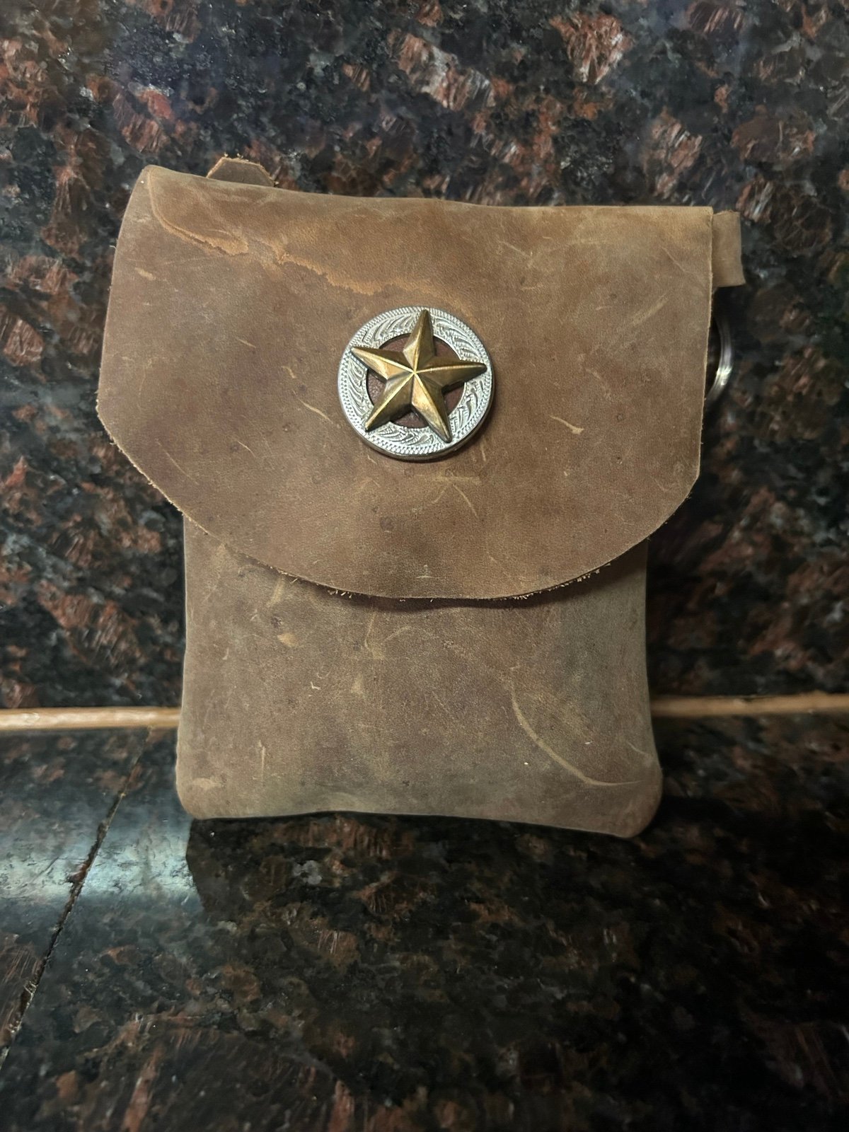 Western Texas hand made pouch/bag/saddle