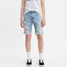 Levi’s 511 Men’s Slim Cut Off Denim Shorts Size 30 Distressed Light Wash Cotton