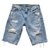 Levi’s 511 Men’s Slim Cut Off Denim Shorts Size 30 Distressed Light Wash Cotton