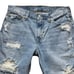 Levi’s 511 Men’s Slim Cut Off Denim Shorts Size 30 Distressed Light Wash Cotton