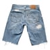 Levi’s 511 Men’s Slim Cut Off Denim Shorts Size 30 Distressed Light Wash Cotton