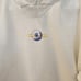 Urban Outfitters Women's size Medium Blue and White Hooded Sweatshirt