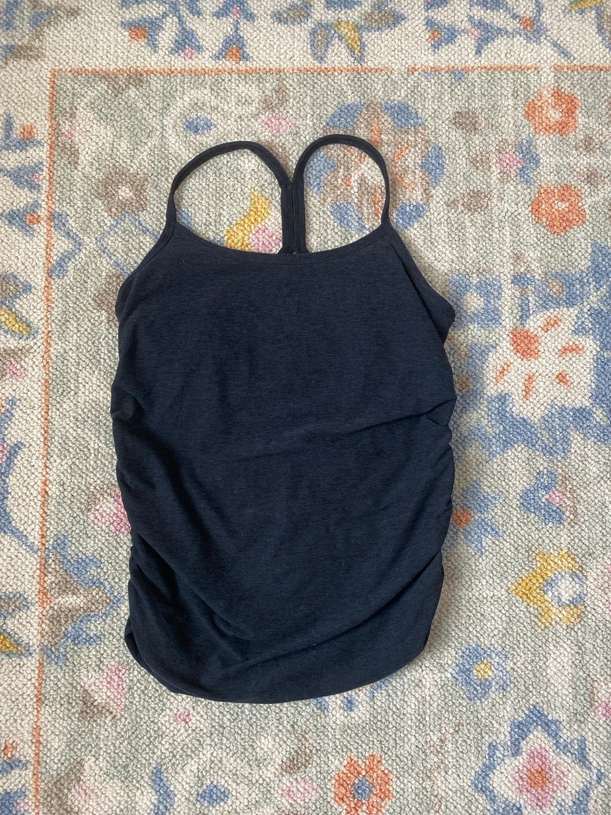 Beyond Yoga Spacedye Keep Your Cool Maternity Slim Racerback Tank - Size Small