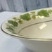 Vintage Pope Gosser China Made in USA American Ivy Leaf Gold Oval Serving Bowl