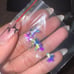 NWT Kurt Geiger Mini London Kingston in crystal butterfly design