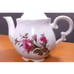 Moss Rose Tea Set 3 Piece Pot Sugar Bowl Creamer Pink Roses Full Size Victorian