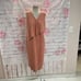 Chicos Black Label Women's Pink Faux Suede Sleeveless Midi Dress Size M 8/10 NWT