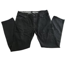 DKNY Men's Black Solid Cotton Williamsburg Skinny Jeans Size 38 X 32