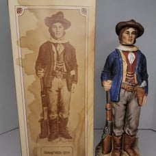 Billy The Kid Limited Edition McCormick Gunfighter Series Whiskey Decanter 1970