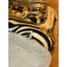 La Vie ceramic mother giraffe patchwork design safari animal prints 1980s 11