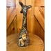 La Vie ceramic mother giraffe patchwork design safari animal prints 1980s 11