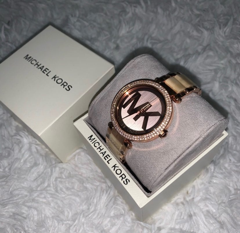 Michael Kors Rose gold watch