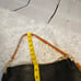 Valentina Black leather purse