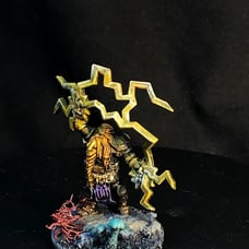 Dwarf paladin, cleric Miniature, Dungeons and dragons, Hand painted