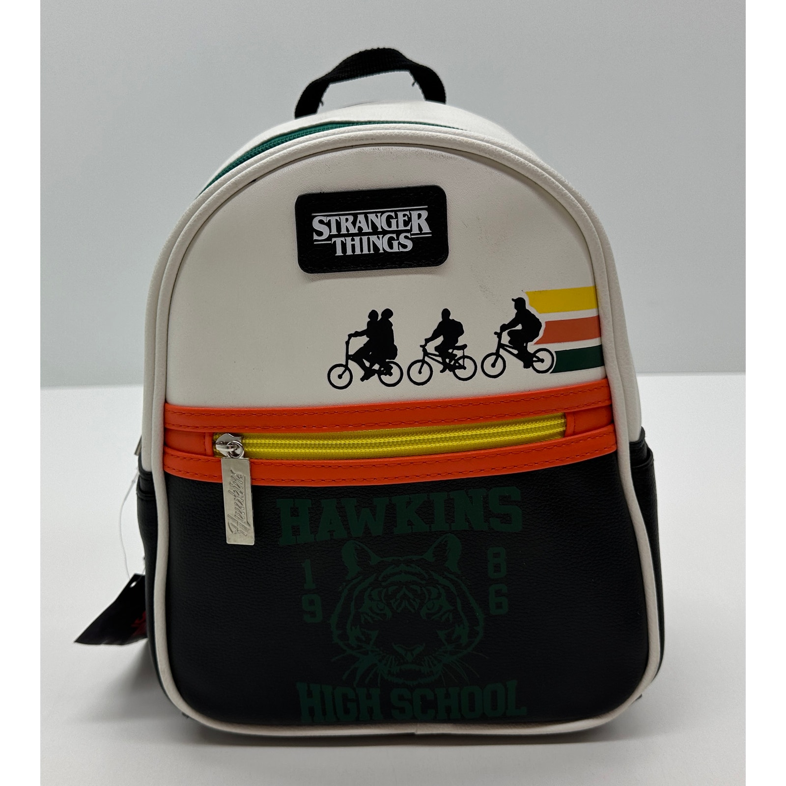 STRANGER THINGS NETFLIX HAWKINS 1986 HIGH SCHOOL MINI BACKPACK NEW #