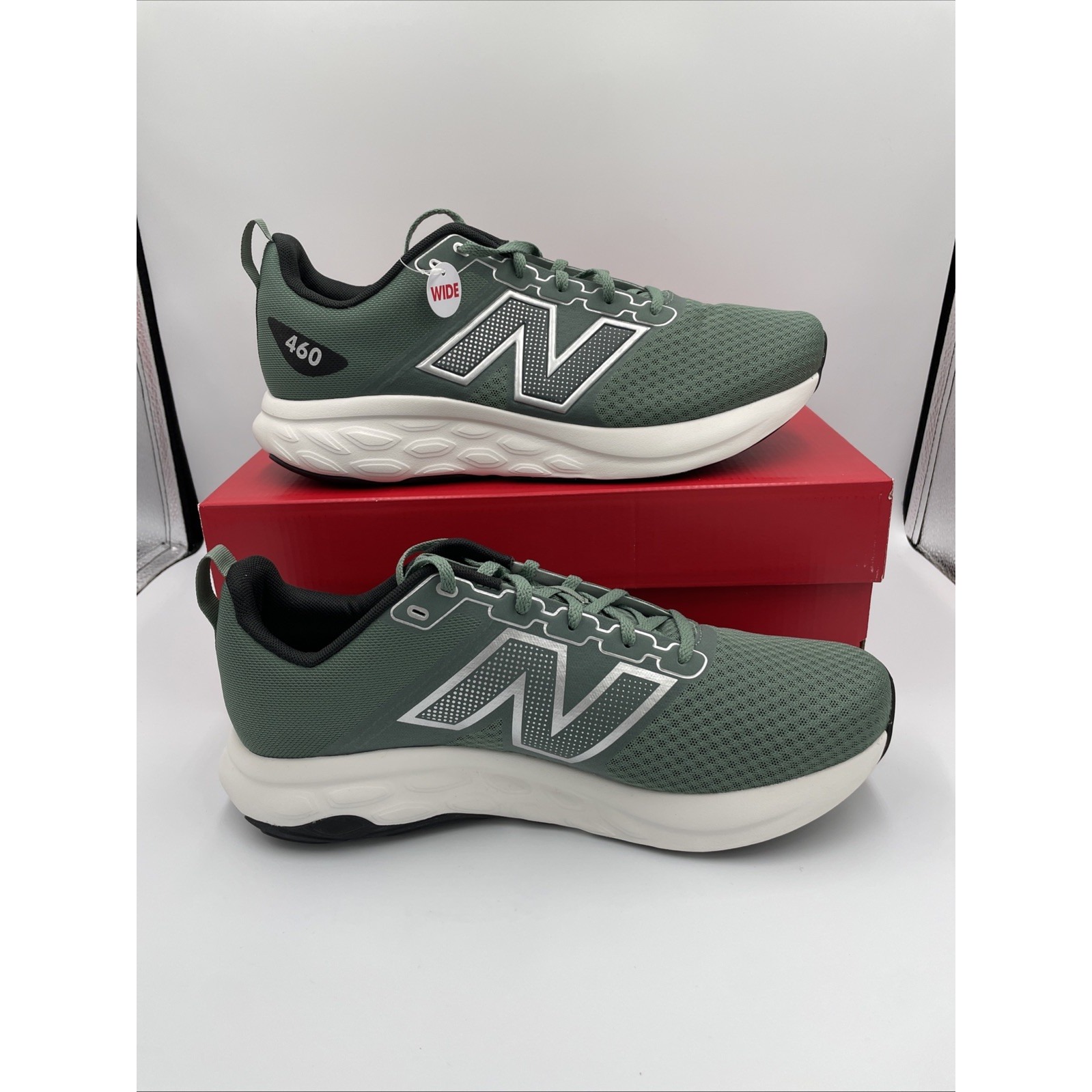 New Balance 460 V4 Mens Shoes Extra Wide/4E Size 10.5 Run Walk Jog Green M460CJ4