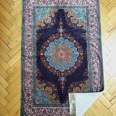 luxury prayer mat, silk meditation rug, floral velvet prayer rugs for muslim