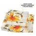 Yellow Floral 3 Piece Comforter Set